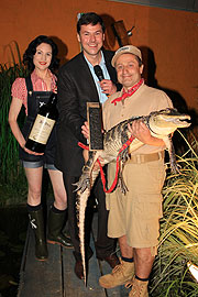 Dr. Bill Lumbsden präsentierte in München den "Ardbeg Alligator" (©Foto: MartinSchmitz)